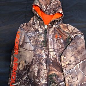 Youth Under Armor Zip Up Sweatshirt